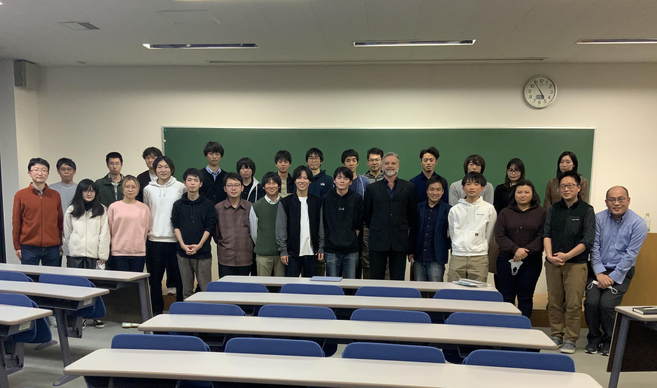 Rohan Davis先生の講演会。